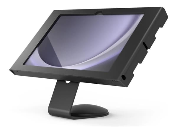 Compulocks Galaxy Tab A9+ 11", Swell Enclosure Core Stand - Monteringssett (stativ, hus) - for nettbrett - låsbar - metallramme - svart - skranke, ve