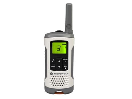 Motorola TLKR T50, Ammattikäytön radiopuhelin (PMR), 8 kanavaa, 0.0125 MHz, 6000 m, LCD, Alkali