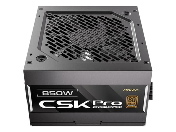 Antec SIGNATURE CSK850 PRO ATX3.1, 850 W, 200 - 240 V, 50 Hz, 5 A, Aktiivinen, kuormittamaton toiminta, ylivirta, ylivirta, ylivirta, korkea jännite,