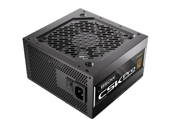 Antec SIGNATURE CSK850 PRO ATX3.1, 850 W, 200 - 240 V, 50 Hz, 5 A, Aktiivinen, kuormittamaton toiminta, ylivirta, ylivirta, ylivirta, korkea jännite,