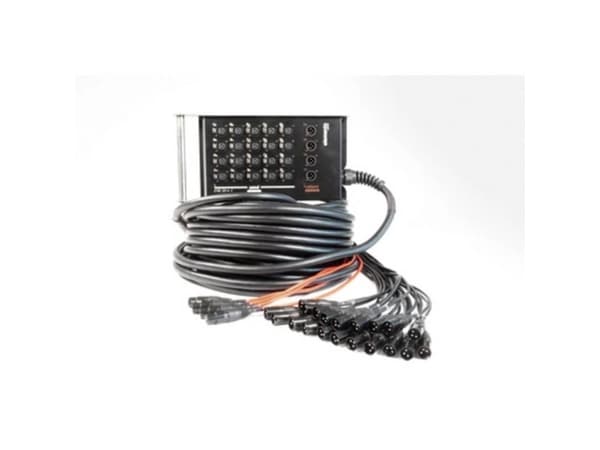 Cordial EYB 20-4 C 30 Stagebox 30 m Tulojen määrä:4 x Lähtöjen määrä:20 x