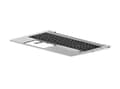 Miniatyrbilde 2 av 2: HP - Erstatningstastatur for bærbar PC - med pekepinne, ClickPad - bakbelysning - QWERTY - Gresk - med toppdeksel - for ZBook Firefly 15 G7 Mobile Wo