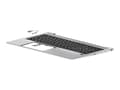 Miniatyrbilde 1 av 2: HP - Erstatningstastatur for bærbar PC - bakbelysning - Ungarsk - med toppdeksel - for EliteBook 850 G7 Notebook