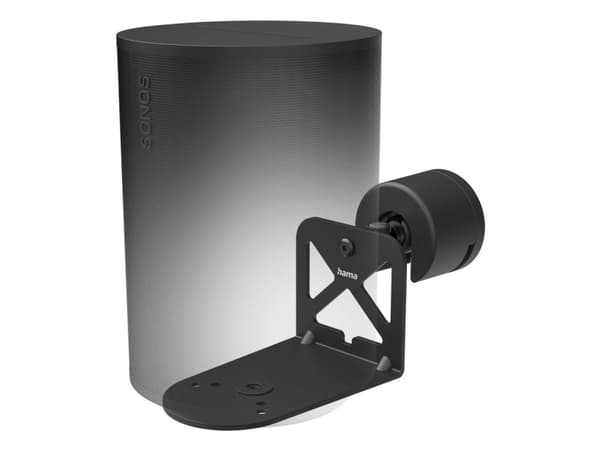 Hama 00220895, Vegg, 5 kg, Aluminium, Plast, Stål, Sort, -60 - 40°, Sonos Era 100 / 300