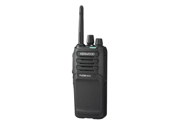 Kenwood TK-3701DE tvåvägsradio 48 kanaler 446 - 446.2 MHz Svart