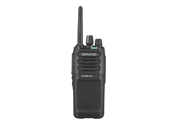 Kenwood TK-3701DE tvåvägsradio 48 kanaler 446 - 446.2 MHz Svart