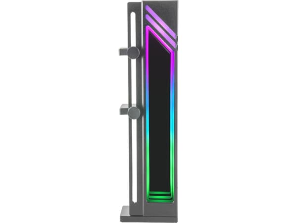 Mars Gaming MCA-GCB, Universell, Grafikkortholder, Aluminium, Sort, Flerfarget, 5 V