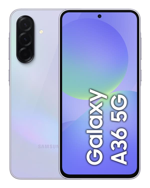 Samsung Galaxy A36 17 cm (6.7") Dubbla SIM-kort Android 15 5G USB Type-C 6 GB 128 GB 5000 mAh lavendel lavendel