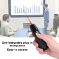 Miniatyrbild 7 av 11: PPT Pen R400 Laser Presenter Trådlös elektronisk pekare Fjärrkontroll Datortillbehör (3,6V-4,2V)Rött ljus