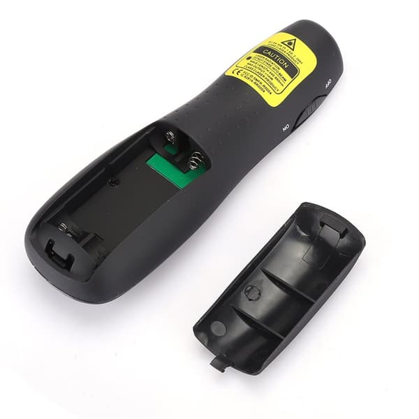 PPT Pen R400 Laser Presenter Trådlös elektronisk pekare Fjärrkontroll Datortillbehör (3,6V-4,2V)Rött ljus