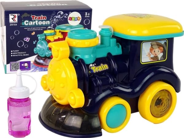 Muilo burbulų traukinys Lean Toys su garsais ir šviesomis