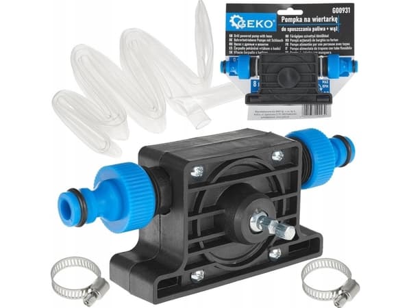 Geko borepumpe for drenering av drivstoff + 3m slange (50)