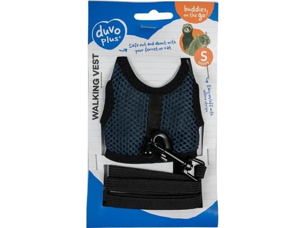 Duvo+ Duvo+ Sele för gnagare och kaniner Marinblå S | CDON