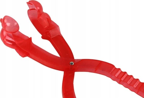 LeanToys Snow Maker Snowball Machine Red Duck