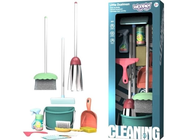 WOOPIE Valymo rinkinys vaikams 12 vnt.