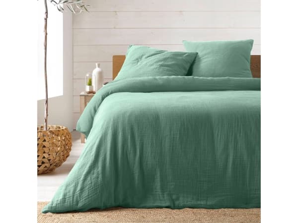 Douceur d'intérieur, 3-Piece Bedding Set (260 x 240 cm) Angelia White