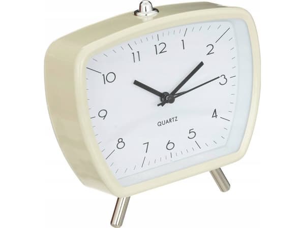 Atmosphera Retro vekkerklokke CATHY, 14 x 14 cm