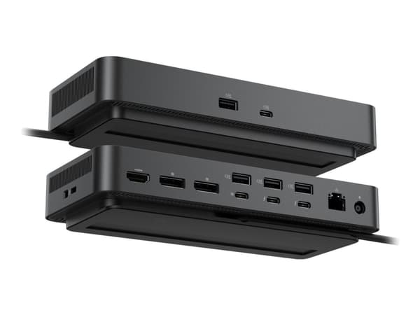 Dell Pro Thunderbolt 4 Smart Dock SD25TB4 - Dockningsstation - Thunderbolt 4 - HDMI, 2 x DP, USB-C, 2 x Thunderbolt 4 - 1GbE, 2.5GbE - 180 Watt - BTO