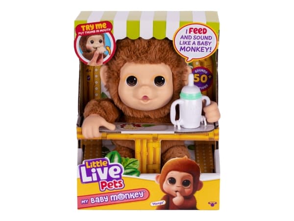 LITTLE LIVE PETS MY BABY MONKEY | CDON