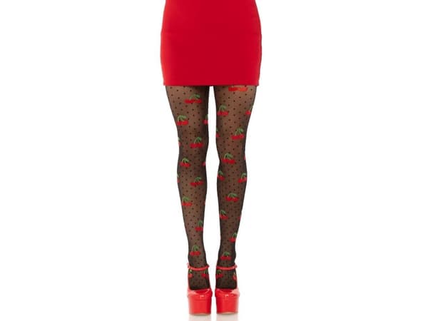 Kirsebær strømpebukser