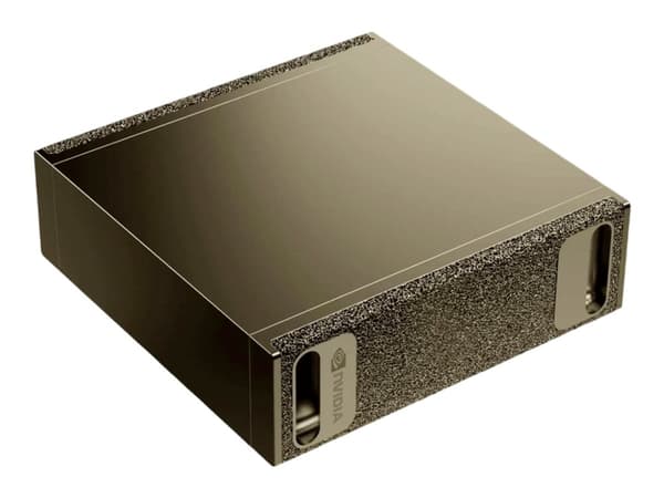 NVIDIA DGX Spark - Founders Edition - mini-PC 2 Cortex-A725 + Cortex-X925 - RAM 128 GB - SSD 4 TB - NVMe - Blackwell Tensor Core - Gigabit Ethernet,