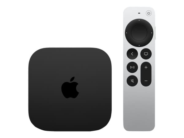 Apple TV 4K (Wi-Fi + Ethernet) - 3:e generationen - AV-spelare - 128 GB - 4K UHD (2160p) - 60 fps - HDR
