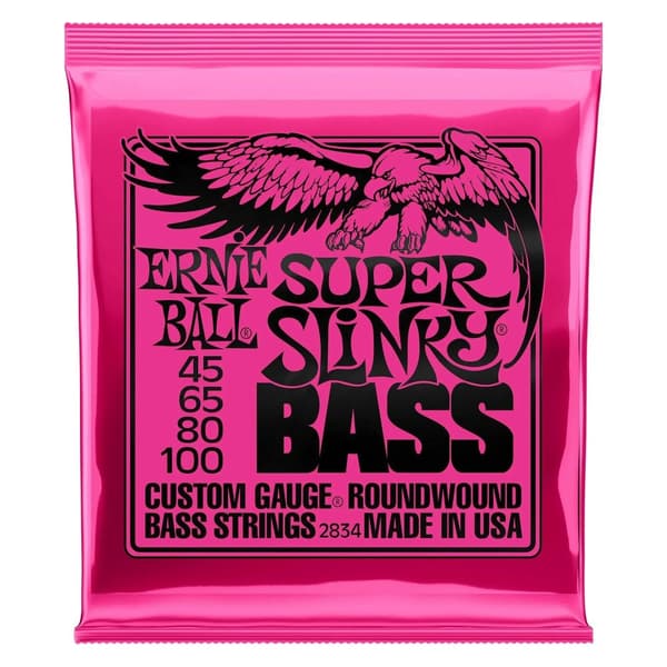 Ernie Ball 2834 Hybrid Slinky Bass Nickel - Stål Strenge til 4 strengede Elektrisk Bas
