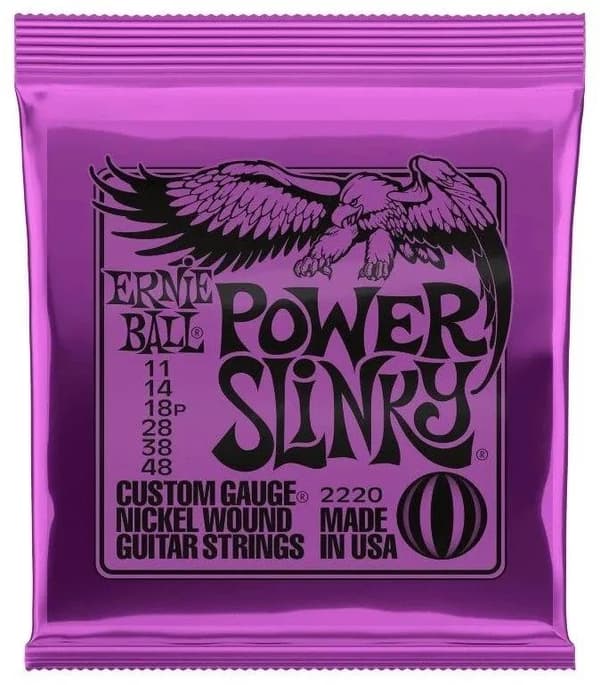 Ernie Ball 2220 Regular Slinky Nickel Strenge til Elektrisk Guitar