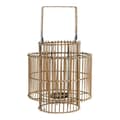 Pikkukuva 1 / 3: Kynttilänjalka DKD Home Decor Metalli Bambu (30 x 30 x 32 cm)