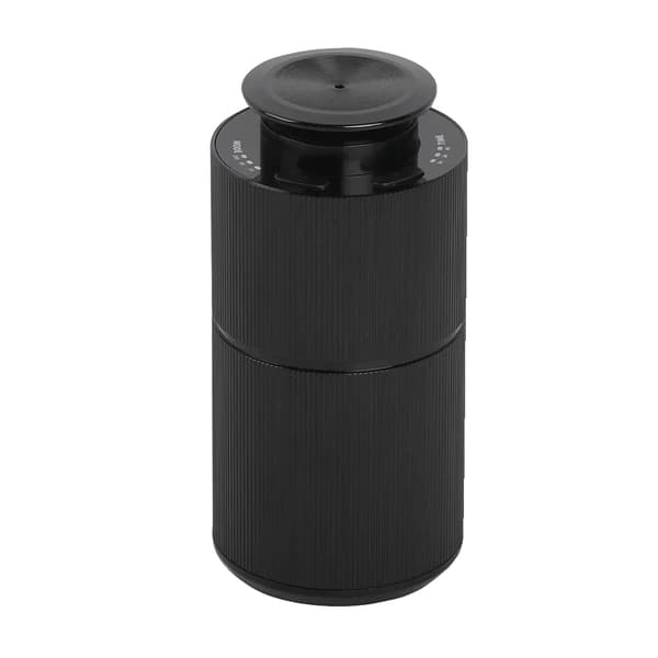 Aromatisk oljediffusor, aluminiumlegering, tyst drift,Svart