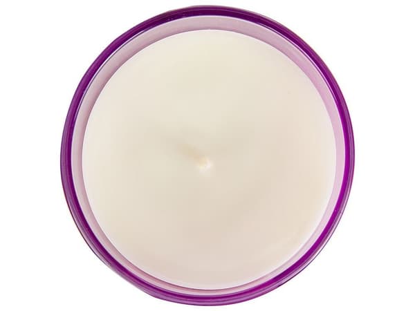 Sæt med 3 duftlys COLORFUL BARREL Sojavoks Friske noter Blomsternoter Lumarko!