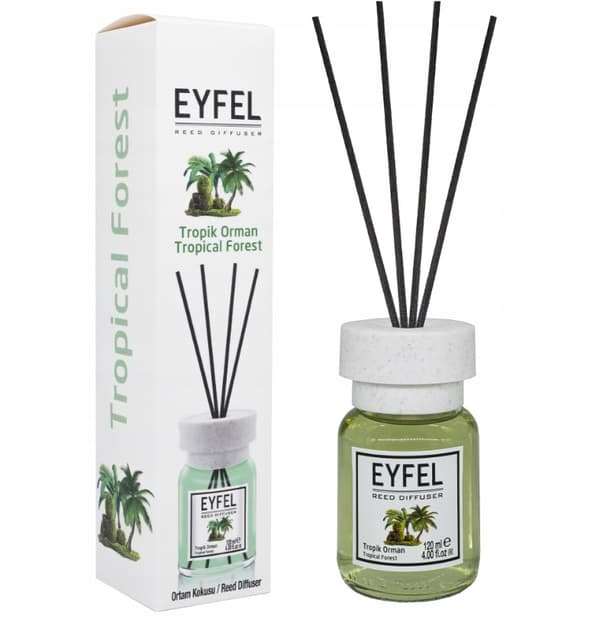 EYFEL Home -tuoksu Tropical Forest, 120 ml - Tropical Forest -kodin tuoksu
