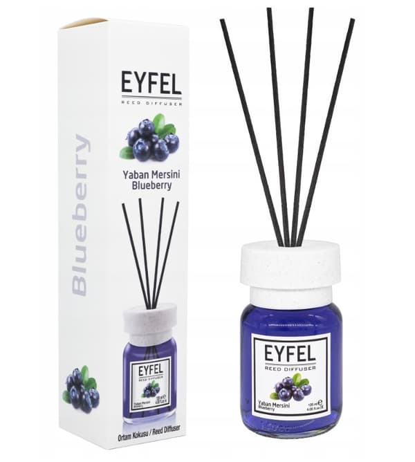EYFEL Hemdoft Blåbär, 120 ml - Hemdoft av blåbär