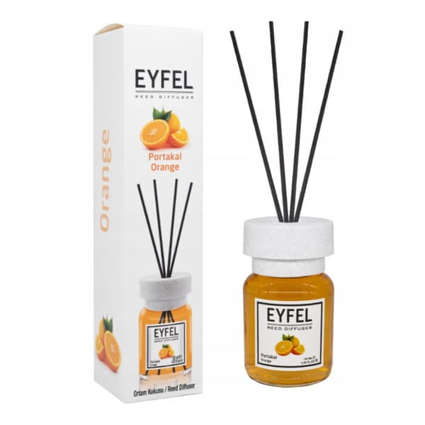 Kolmen hedelmäisen kotituoksun setti EYFEL, 3 x 120 ml: Mango + Appelsiini + Sitruuna