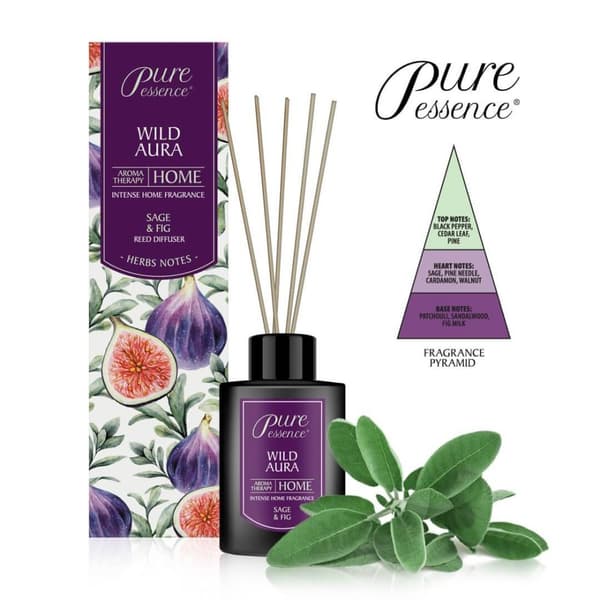 Pure Essence -tuoksuhajotin - viikuna ja salvia 100ml