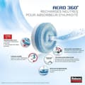 Pikkukuva 3 / 6: RUBSON PROMO MEGA PACK 12 täyttöpakkauksen setti Aero 360 Neutral
