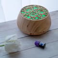 Miniatyrbild 2 av 2: Oljediffusor, Stor kapacitet 400 ml, Modern design,Ljust trä