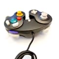 Miniatyrbillede 2 af 2: Wii- og Gamecube-kompatibel håndkontrol med vibrationer