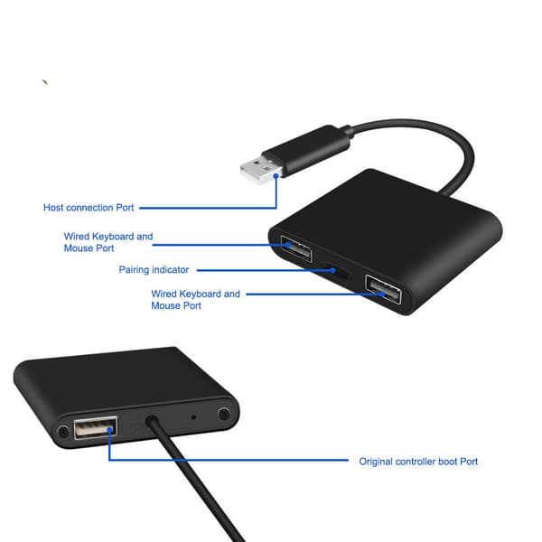 Tastatur & Mus adapter Xbox / PS4