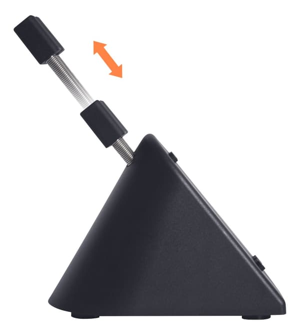 Mouse Bungee retractable arm for wired mice black/silver