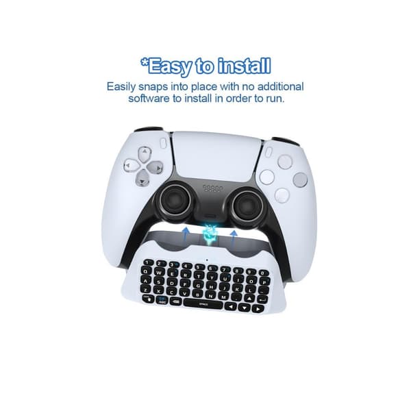 Tastatur til PS5 Håndkontrol