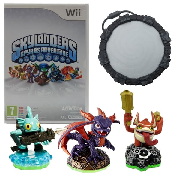 Skylanders Spyros Adventure Starter Pack Nintendo Wii (Begagnad)