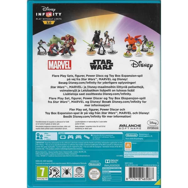 Disney Infinity 3.0 Starter Pack Nintendo Wii U (Brukt)