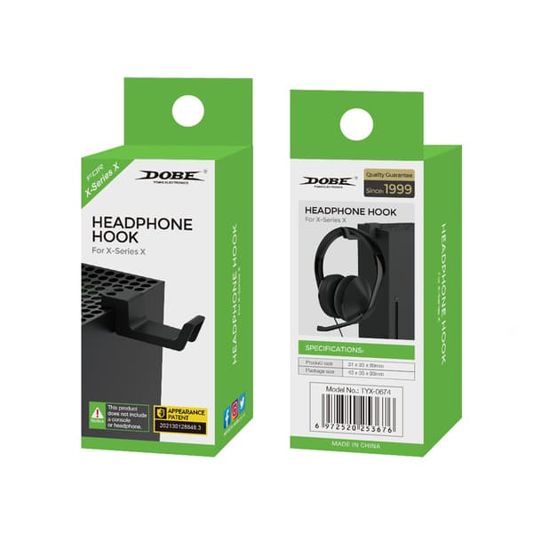 Dobe hörlurshållare för Xbox Series X