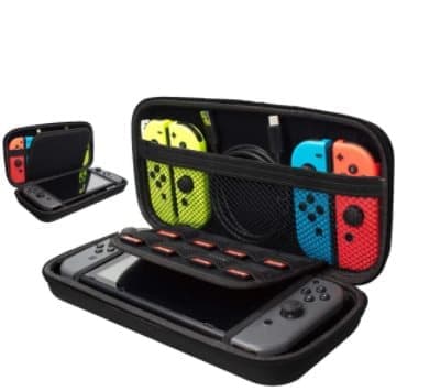 Fodral för Nintendo Switch Hård Förvaringsväska Svart