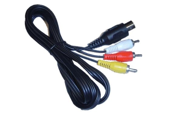 AV A/V kompositkabel Commodore 64 C64 5m
