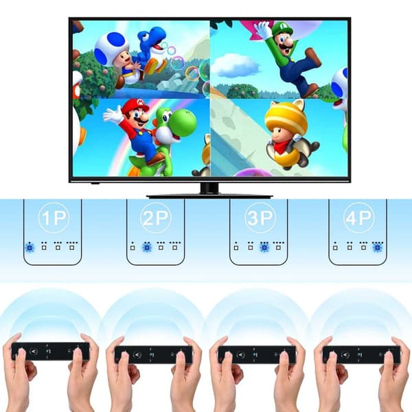 Handkontrol kompatibel med Nintendo / Wii Kontrol med Motion Plus