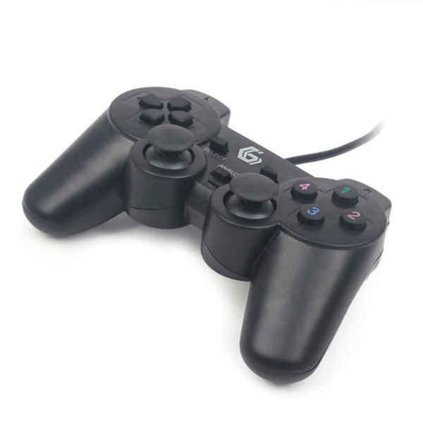 Spillekonsol GEMBIRD Dual Gamepad PC Sort