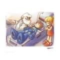 Miniatyrbild 1 av 2: Mega Man Concept Litografi Limitierad endast 5000 i världen Capcom