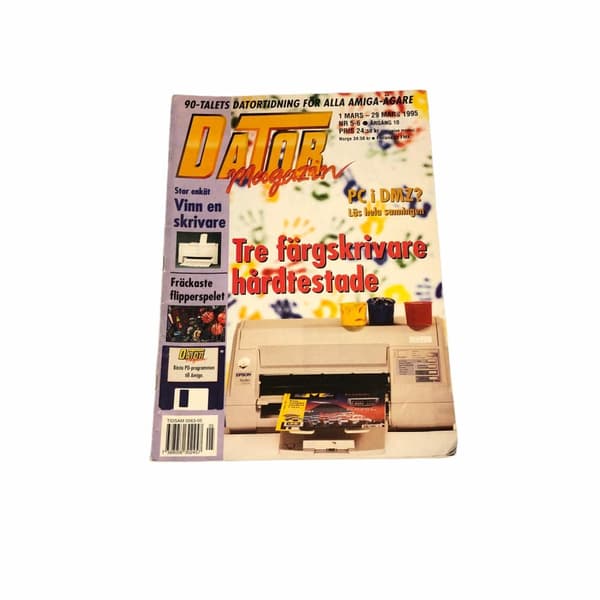 Dator Magazin Nr 5-6 1 mars - 29 mars 1995 Fräckaste flipperspelen